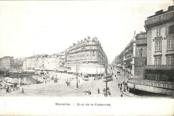 Marseille Bouches-du-Rhone Quai de la Fraternite Strassenbahn