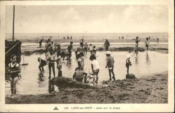 Lion-sur-Mer Jeux sur la Plage