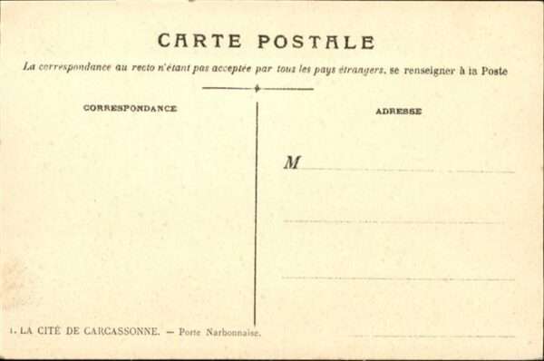Carcassonne Porte Narbonnaise – Bild 2