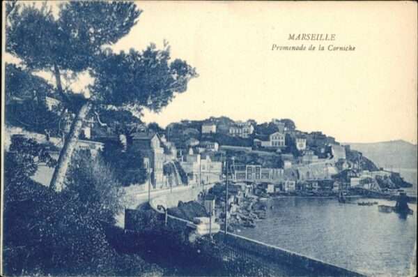 Marseille Bouches-du-Rhone Promenade de la Corniche