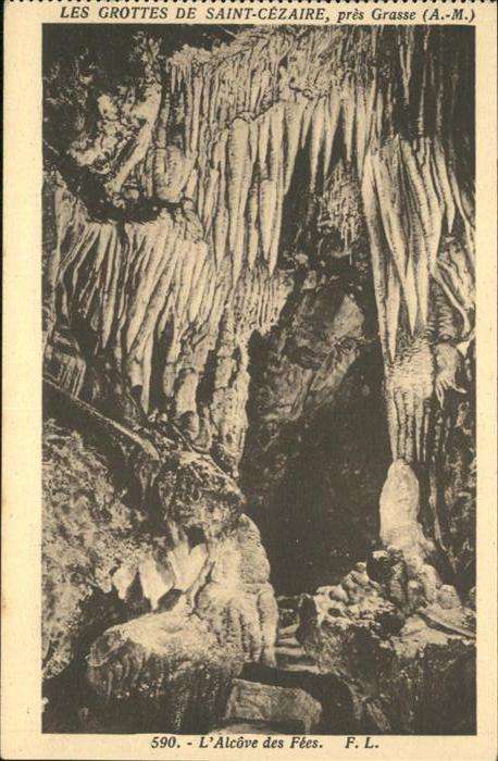 Saint-Cezaire-sur-Siagne les Grottes Alcove des Fees