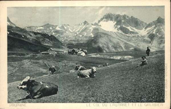 Dauphine le col du Lautaret le Galibier