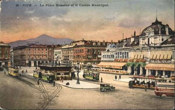 Nice Alpes Maritimes la Place Massena le Casino Municipal St