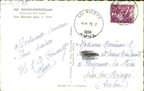 Royan 17 les Bateaux dans le Port Hafen – Bild 2