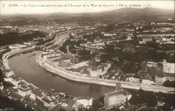 Lyon France la Seine