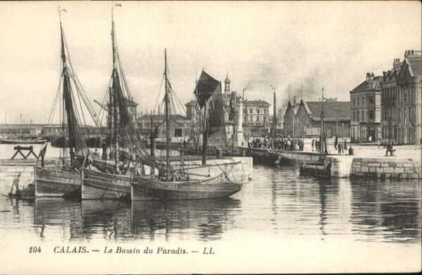 Calais le Bassin du Paradis