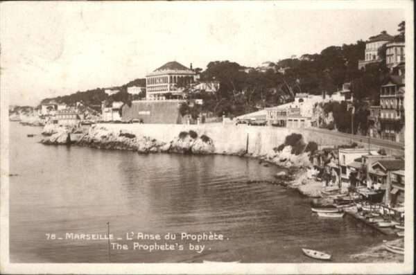 Marseille Bouches-du-Rhone Anse du Prophete