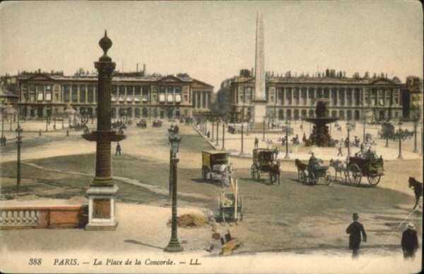Paris la Place de la Concorde