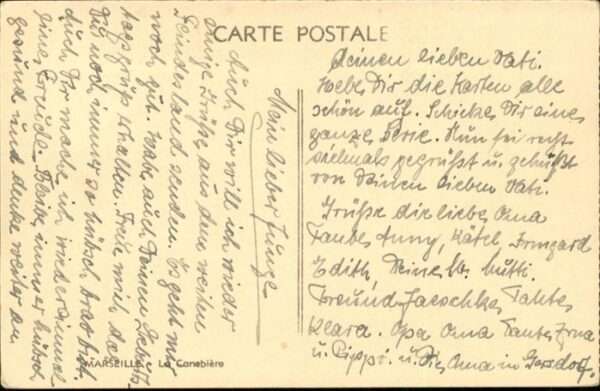 Marseille Bouches-du-Rhone La Canebiere Strassenbahn – Bild 2