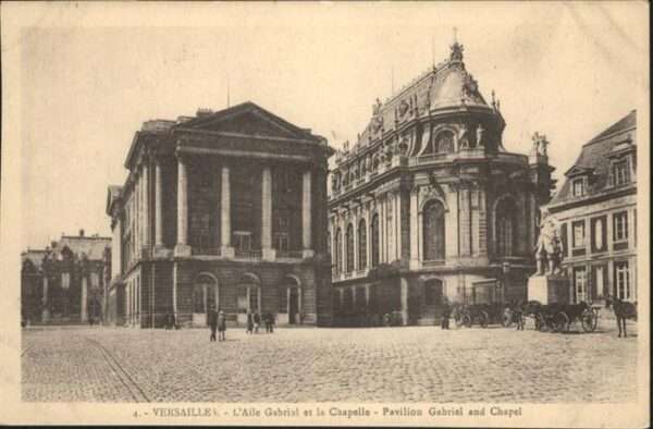 Versailles Yvelines l'Aile Gabriel la Chapelle
