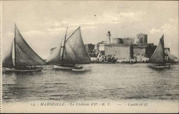 Marseille Bouches-du-Rhone le Chateau Castle of If