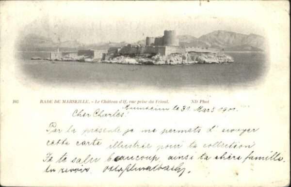 Marseille Bouches-du-Rhone Rade de Marseille le Chateau d_If