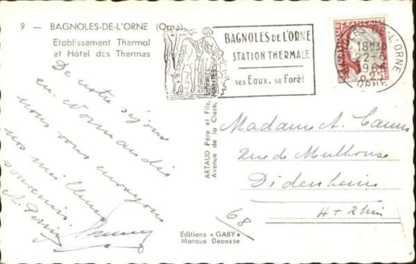 Bagnoles-de-l Orne Etablissement Thermal Hotel des Thermes – Bild 2