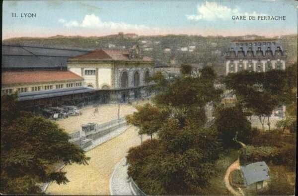 Lyon France Gare de Perrache