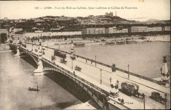 Lyon France Pont du Midi Gallieni