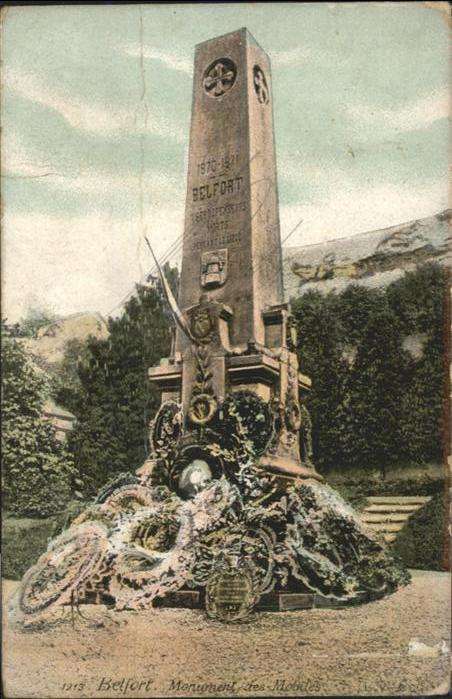 Belfort Alsace Monument