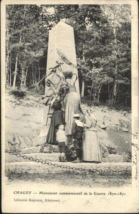 Chagey Monument commemoratif de la Guerre
