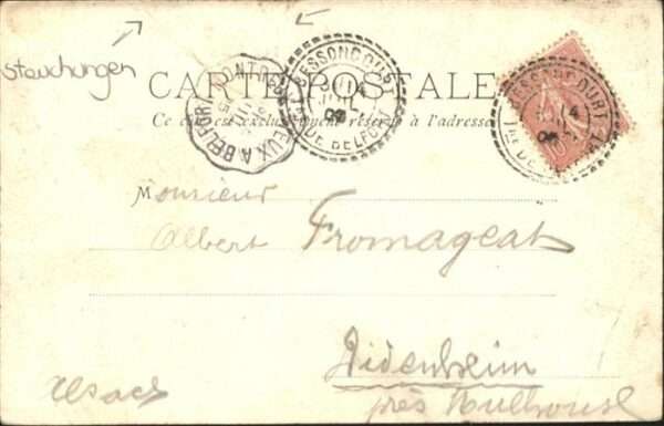 Belfort Alsace les Allemands a la Miotte – Bild 2