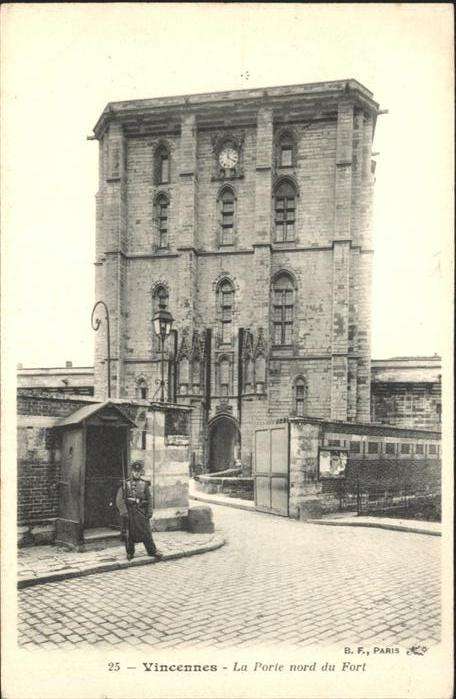 Vincennes la Porte nord du Fort