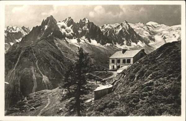 Chamonix la Flegere la Chaine du Mont-Blanc