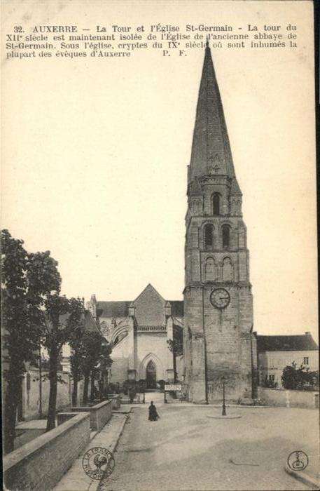 Auxerre la Tour Eglise St Germain
