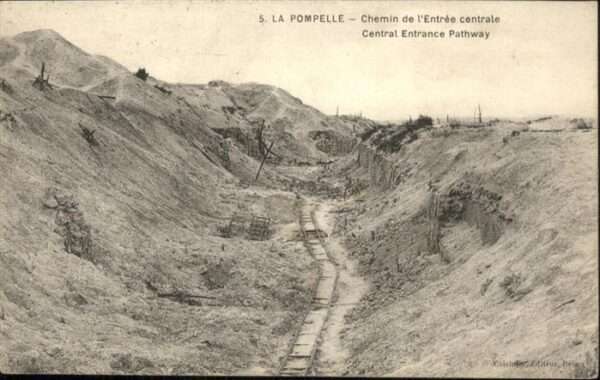Reims Champagne Ardenne Chemin de l'Entree centrale La Pompelle