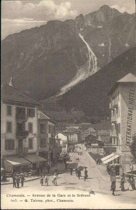 Chamonix Avenue de la Gare le Brevent