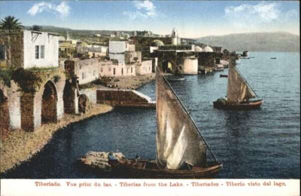 Tiberiade Lake Schiff
