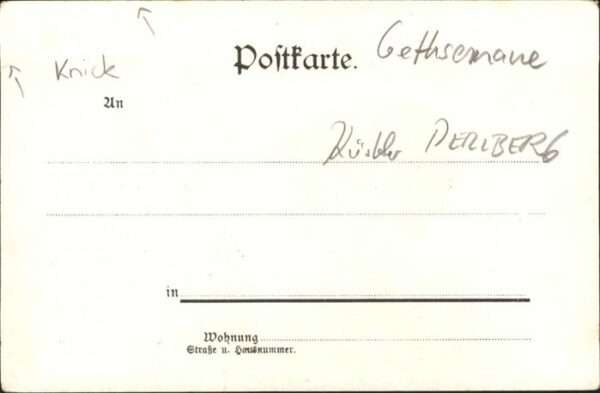 Gethsemane Künstler F Perlberg Garden – Bild 2