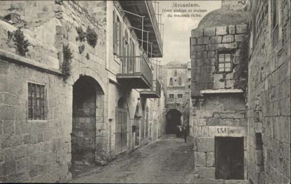 Jerusalem Yerushalayim Station Maison mouvais riche
