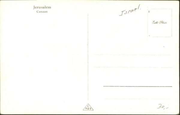 Jerusalem Yerushalayim Canaan – Bild 2