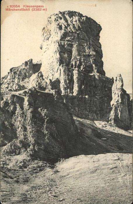 Klausenpass Märchenstöckli
