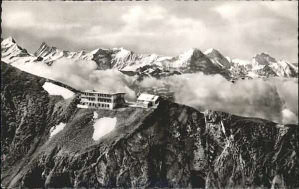Brienzer Rothorn BE Fliegeraufnahme