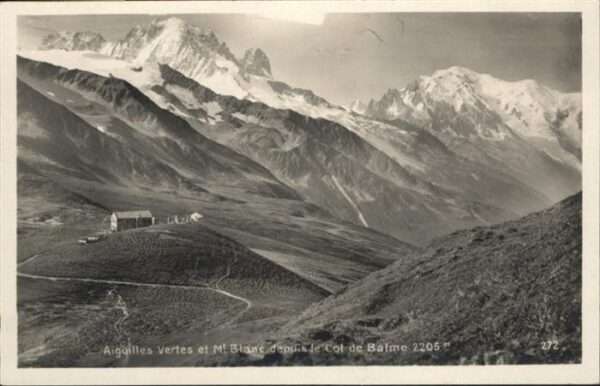 Mont Blanc le Col de Balme