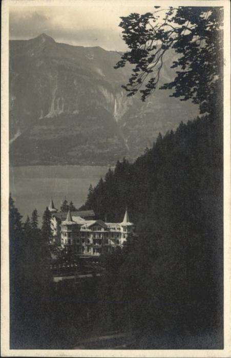 Jungfraujoch [Stempelabschlag] Grand Hotel Giessbach