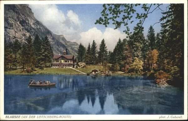 Blausee-Mitholz BE Lotschberg Route