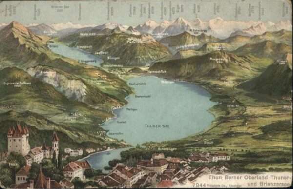 Thun Berner Oberland Thunersee Brienzersee P