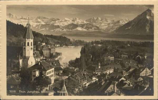 Thun Jungfrau Blümlisalp Niese