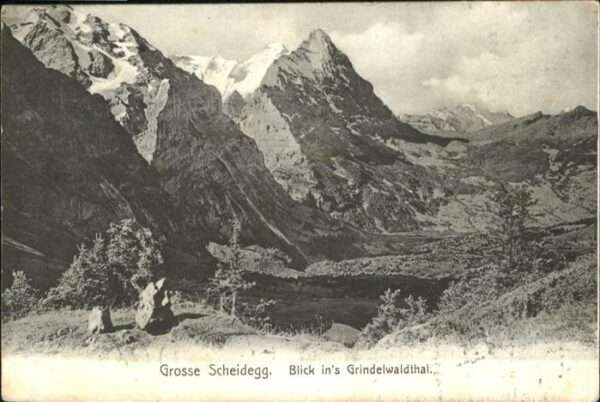 Grosse Scheidegg Grindelwaldthal