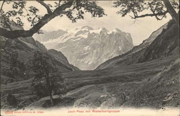 Jochpass Wetterhorngruppe