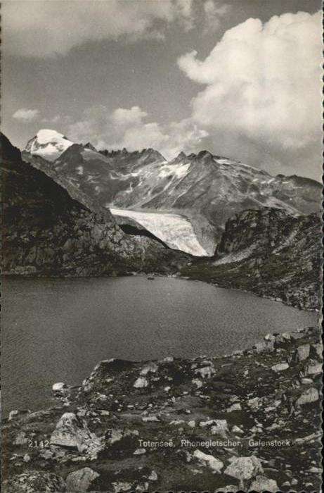 Obergoms Rhonegletscher Galenstock