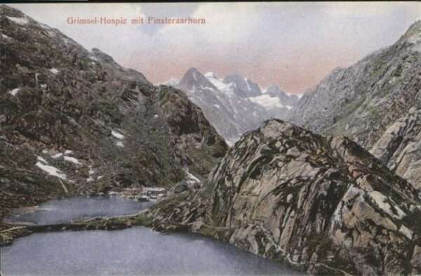 Grimsel Pass Grimsel Hospiz Finsteraarhorn