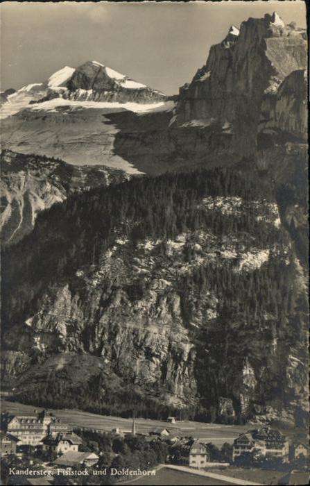 Kandersteg BE Fisistock Doldenhorn