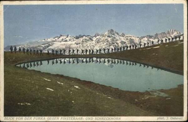 Schreckhorn Finsteraar See