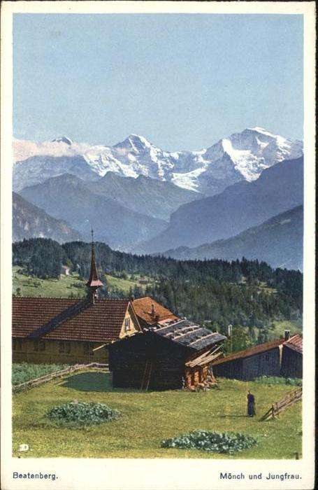 Beatenberg Mönch Jungfrau