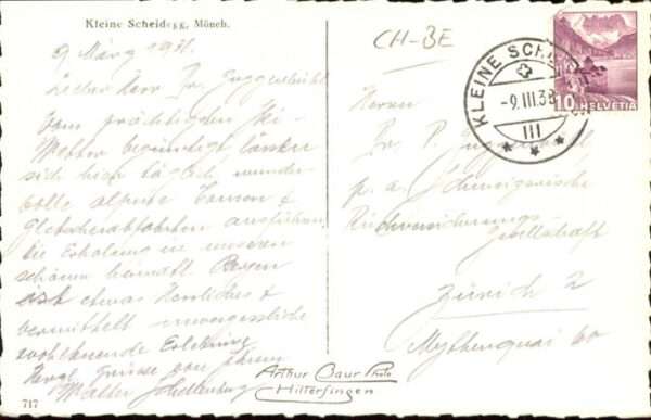 Kleine Scheidegg Interlaken Mönch – Bild 2