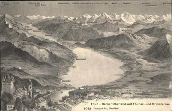 Thun Brienzersee Thunersee