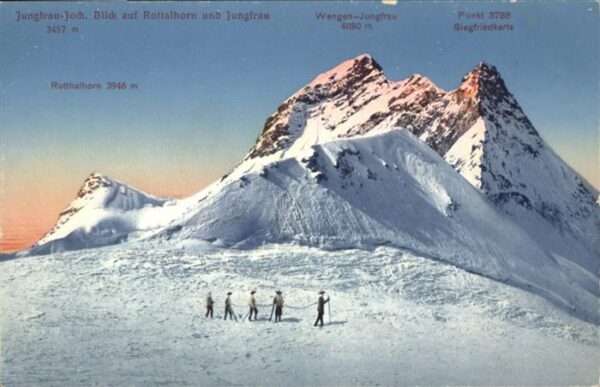 Jungfraujoch Rotthalhorn Wengen