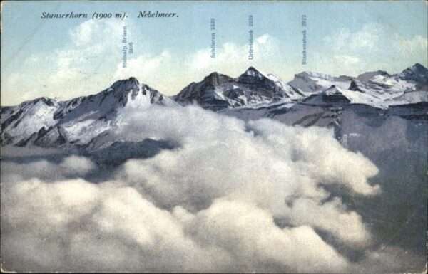 Stanserhorn Nebelmeer