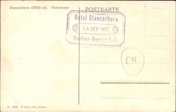 Stanserhorn Nebelmeer – Bild 2
